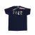 Star Wars Heren Kerstmis Kousen T-Shirt (Marineblauw)