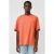 QS relaxed T-shirt koraalrood