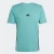 ADIDAS SPORTSWEAR Functioneel shirt  turquoise / zwart
