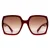 Guess Vlinder Dames Glimmend Rood Bruin Kleurverloop GO00031