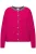 Ulla Popken Gebreid vest  grijs / framboos