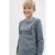 JACK & JONES JUNIOR longsleeve grijsblauw