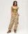 Superdry Vrouwen Baggy Parachute Broek Bruin