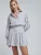 BWLDR Rok ‘Kate’  lichtgrijs / wit