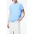 French Connection Capriana Crepe Crew Nk Top Cornflower Blue