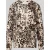 milano italy Regular fit blouse van viscose met v-hals