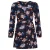 Wikkeljurk met print voor dames Superdry