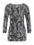 MADELEINE Shirt  zwart / wit