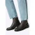 Wittchen Dames Leren Chelsea Boots met Decoratieve Ketting, Bruin, Natuurlijk Leer