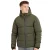 Henleys Heren Systeem Ski Puffer Jacket (Khaki Groen)