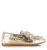 DWRS Latty fringes crackled champagne Leer Dames