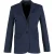 Theory Enkele-Breasted Blazer Jacket in Navy Blauw Polyester