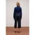 Oltre Cropped Wide-leg Jeans Blue