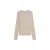 Summum Basic Round Neck Tee Melange Viscose 3s5379-30808 T-shirt Lange Mouw 708 Light Taupe