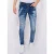Local Fanatic Paint splatter stonewashed jeans mens slim fit