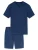 SCHIESSER Pyjama kort ‘ Modern Essentials ‘  navy