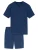 SCHIESSER Pyjama kort ‘ Modern Essentials ‘  navy