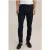 We Fashion 5-pocket Mid Waist Navy Blue