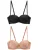 Next BH  nude / zwart