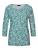 Goldner Shirt  groen / wit