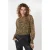 EsQualo Blouse Raglan Untamed Spirit Print