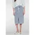 Geisha denim gebloemde spijkerrok light blue denim