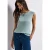 Street One Dames Shirt met uitsnijding in Blauw