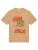 Watapparel Shirt ‘Pasta Lover’  camel / kobaltblauw / donkergeel / rood