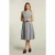 River Woods Grey Sleeveless V-neck Dress