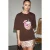 Oversized T-shirt met ronde hals