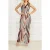 GUESS Marciano By  Scarlett Long Dress Highlow All Over Jacq