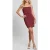 GUESS Sl Skylar Dress Beet Juice Red