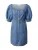 EDITED Jurk ‘Karim’  blauw denim