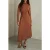 Reiss Jersey Midi Dress Camel