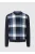 MAERZ Superwash Trui ronde hals donkerblauw, Ruit