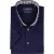 Ledub normale fit overhemd korte mouw donkerblauw