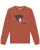 Watapparel Sweatshirt ‘ Painting space ‘  lichtbruin / gemengde kleuren