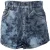 Bloemenprint Denim Shorts
