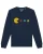 Watapparel Sweatshirt ‘ Pacmännchen ‘  navy / donkerblauw / gemengde kleuren