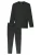 SCHIESSER Pyjama lang ‘ Selected Premium Warming ‘  donkergrijs