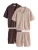 Next Gebreid vest  ecru / chocoladebruin