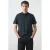 Mango Man regular polo donkerblauw