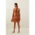 Louise Misha Dress Nihala Cinnamon Poppy Bloom