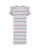 WE Fashion Jurk  lichtblauw / lichtgroen / lila / wit