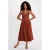 Morgan zomerjurk cognac