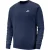 Nike Heren Club Logo Crew Neck Sweater (Midnight Navy)