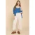 White Stuff Saxon Vest Mid Blue