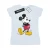 Disney Dames/Dames Mickey Mouse Klassiek Kick Katoenen T-Shirt (Wit)