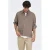 ONLY & SONS relaxed fit geruit overshirt – bruin