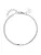 PURELEI Armband ‘Fire Fusion’  zilver / transparant